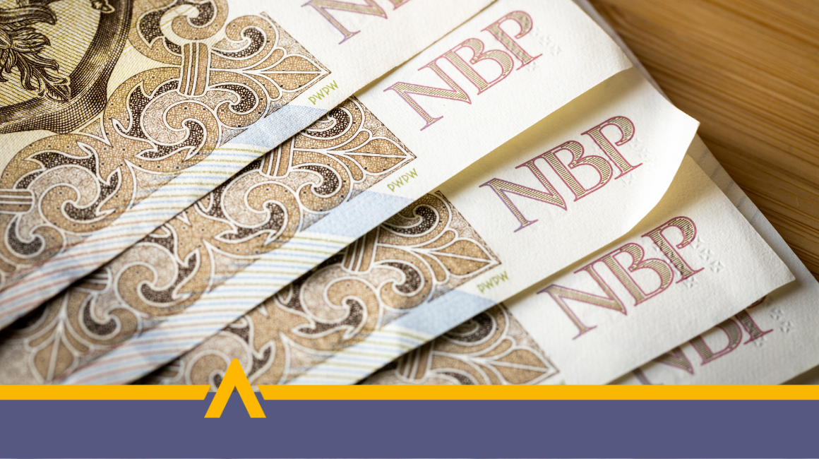 polskie banknoty z oznaczeniem NBP